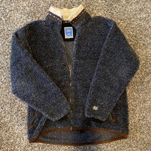 Vintage Alf kuhl fleece pullover Sherpa